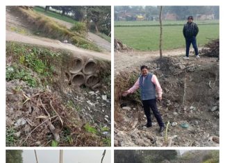 विश्वनाथगंज रजबहा सफाई में बड़ा गोलमाल ,मान्धाता मंडल अध्यक्ष भाजपा ने लिखा जल संसाधन मंत्री को पत्र