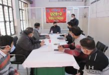 जिलाधिकारी ने एल-2 चिकित्सालय में कोविड-19 की रोकथाम व बचाव हेतु अधिकारियों के साथ की बैठक