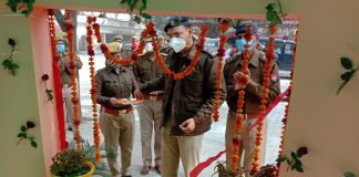 एस पी रायबरेली ने नसीराबाद थाने मे बना नवनिर्मित आगंतुक कक्ष का किया उद्घाटन