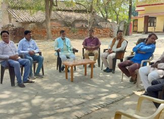 शोक संवेदना जताने पहुंचे प्रदेश अध्यक्ष