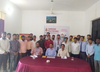 इंजीनियरिंग के छात्रों को प्लेसमेंट दिलाने में कंचन पॉलिटेक्निक कॉलेज जनपद में अव्वल