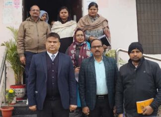 वन स्टाप सेन्टर का निरीक्षण